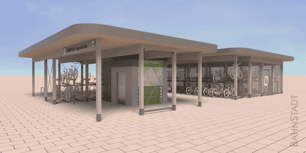 Radabstellanlage Bahnhof