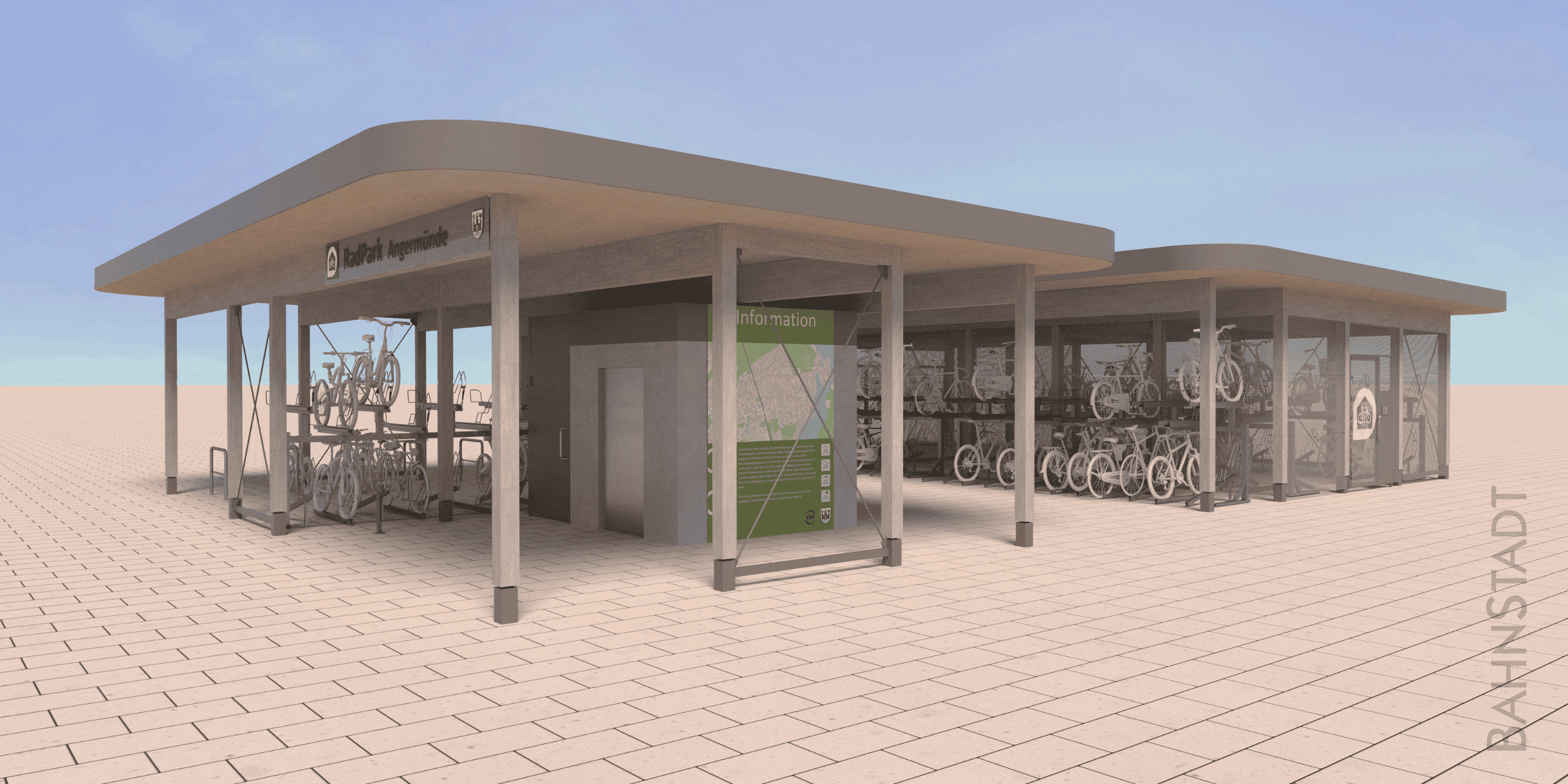 Radabstellanlage Bahnhof